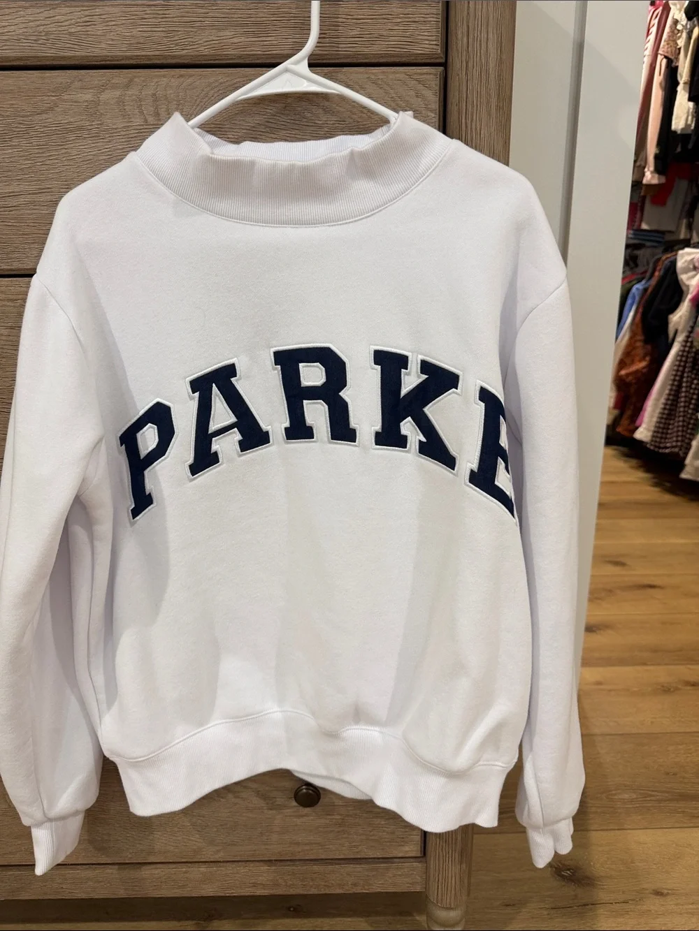 PARKE Fleece Mockneck - Picture 1 of 2
